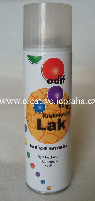 lak ve spreji krakelovací 250ml